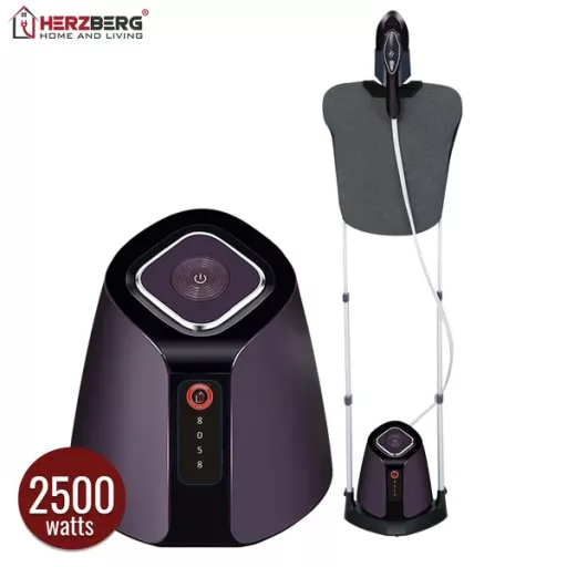 Herzberg HG-8058 2500 W gőzölős vasaló 1200 ml, forgatható deszkával