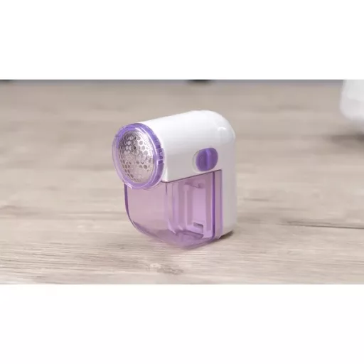 Zsebre vágható elemes szösztelenítő borotva, ABS ház, 7,5×8×4 cm