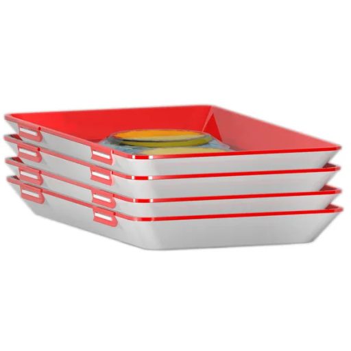 Clever Tray XL frissentartó tálca (38×26 cm, újrafelhasználható)