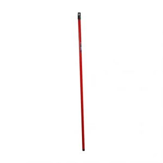 Vileda fém mopnyél, 126 cm, piros, szalagos mopokhoz