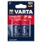 2db Varta Longlife Max Power R14 C 1,5V alkáli elem