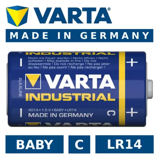 Varta Industrial LR14 C alkáli elem 1,5 V 7800 mAh, 1 db