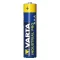 Varta Industrial AAA LR03 1,5 V 1300 mAh alkáli elem (1 db)