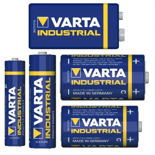 Varta Industrial AAA LR03 1,5 V 1300 mAh alkáli elem (1 db)
