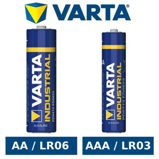 Varta Industrial AAA LR03 1,5 V 1300 mAh alkáli elem (1 db)