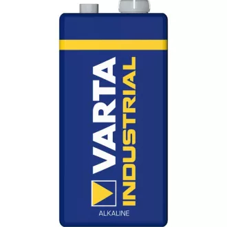 Varta Industrial 9 V 6LR61 alkálielem, 640 mAh, 1 db