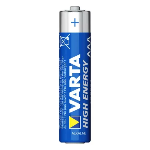 Varta High Energy AAA LR03 alkáli elemek, 24 db, nagy teljesítmény