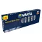 Varta Industrial alkáli elem AA LR6, 10 db, 1,5 V, 2950 mAh