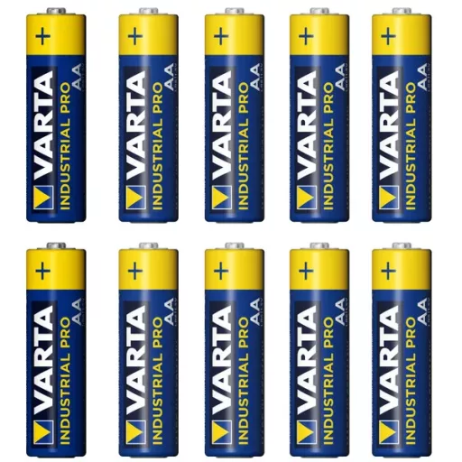 Varta Industrial alkáli elem AA LR6, 10 db, 1,5 V, 2950 mAh