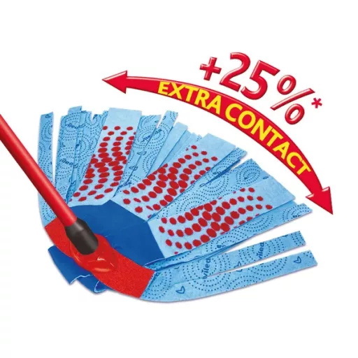 Vileda SuperMocio 3Action Velour felmosó nyéllel, 25% nagyobb hatékonyság