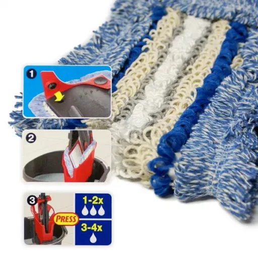 Vileda Ultramax Micro Cotton cserélhető felmosóbetét 35×14 cm