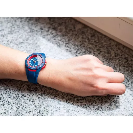 Lorus R2373NX9 gyerek karóra kék/piros, quartz, 36 mm, WR100