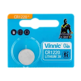 Vinnic CR1220 lítium gombelem, 3 V 12,5 mm