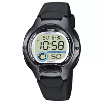 Casio gyerek digitális karóra LW-200-1B, WR50, LED, fekete