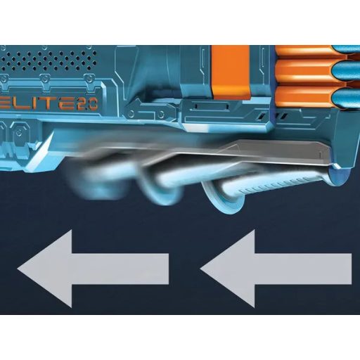 Nerf Elite 2.0 habszivacs pisztoly 45 cm 16 lövedékkel gyerekeknek