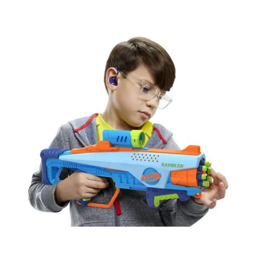 Nerf Elite JR Rookie Pack habszivacs blaster, 32 lövedék és 4 cél, 41 cm