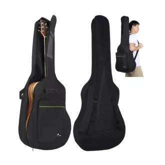   Fekete Oxford puhatok akusztikus- és klasszikus gitárhoz, 41″-ig