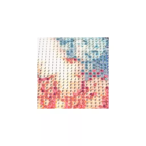 Gyémántfestő készlet bagoly mintával, 30x40 cm