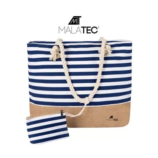 22 l-es vízálló, tengerész stílusú strand- és pikniktáska extra zsebbel