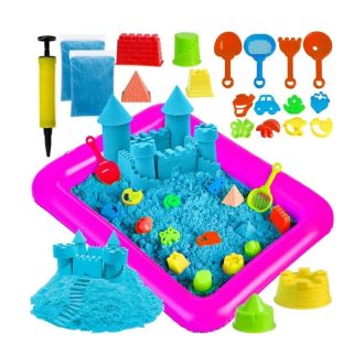 Kreatív Homok 2 kg + Homokozó + Formák