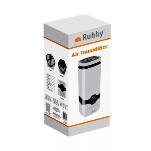 Ultrahangos 4 l aromaterápiás légnedvesítő ionizátorral, távvezérlővel – fehér