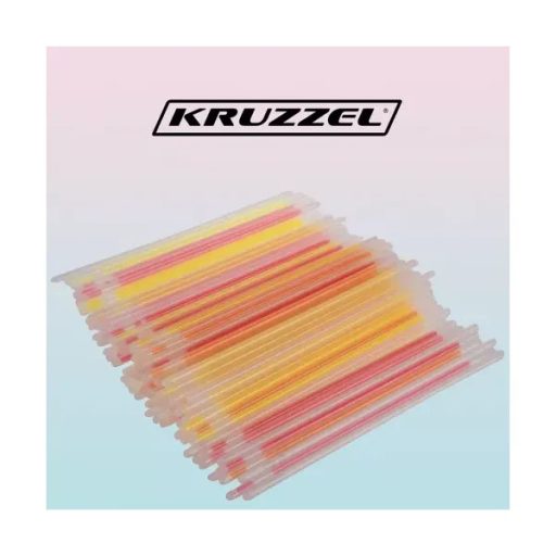 Világító pálcika karkötők 100 db, 20 cm, 8 szín + csatlakozók