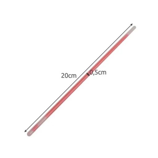 Világító pálcika karkötők 100 db, 20 cm, 8 szín + csatlakozók