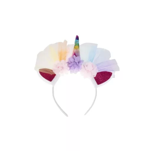 Szivárvány Színű Egyszarvú Jelmez: Szoknya, Szárnyak + Fejpánt