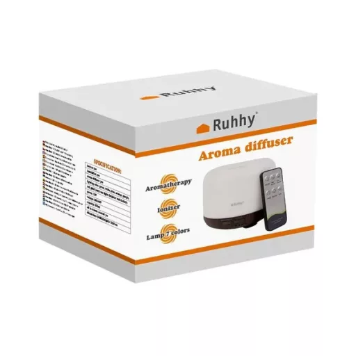 4 az 1-ben LED aromadiffúzor és párásító, 300 ml, távirányítóval