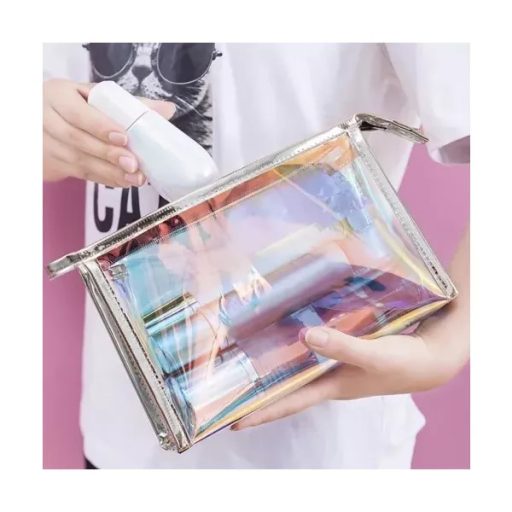 Vízálló fekete kézipoggyász hátizsák 17 l, kozmetikai táska, 38×24×18 cm