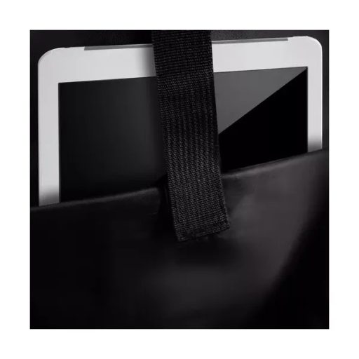 Vízálló fekete kézipoggyász hátizsák 17 l, kozmetikai táska, 38×24×18 cm