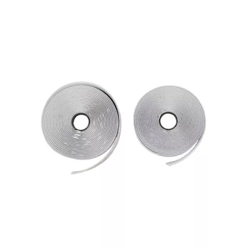 Ruhhy öntapadós tépőzár szalag, fekete, 25 mm x 5 m