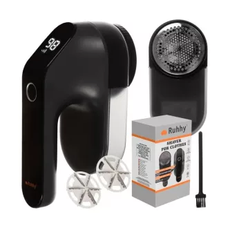   Vezeték nélküli bolyhosodás-eltávolító, USB-C töltés, 6 késes fej, kijelző