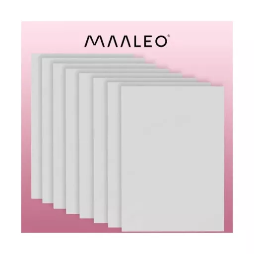 Festőlap készlet 8 db, 30×40 cm, alapozott vászon MDF lapon