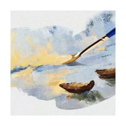 Festőlap készlet 8 db, 30×40 cm, alapozott vászon MDF lapon