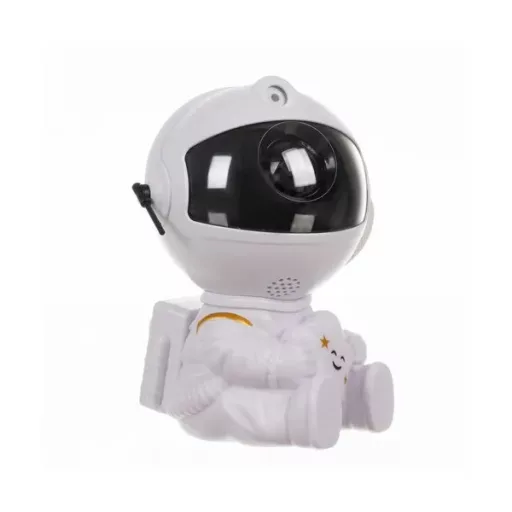 LED csillagvetítő 7 színnel, 3D űrhajós figurával, távirányító