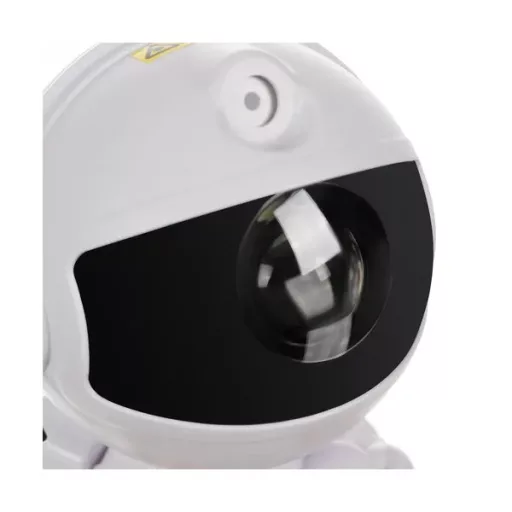 LED csillagvetítő 7 színnel, 3D űrhajós figurával, távirányító