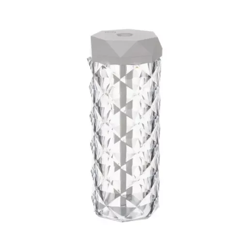 400 ml USB-C ultrahangos párásító rózsa LED éjszakai lámpa, 10 h, RGB fény