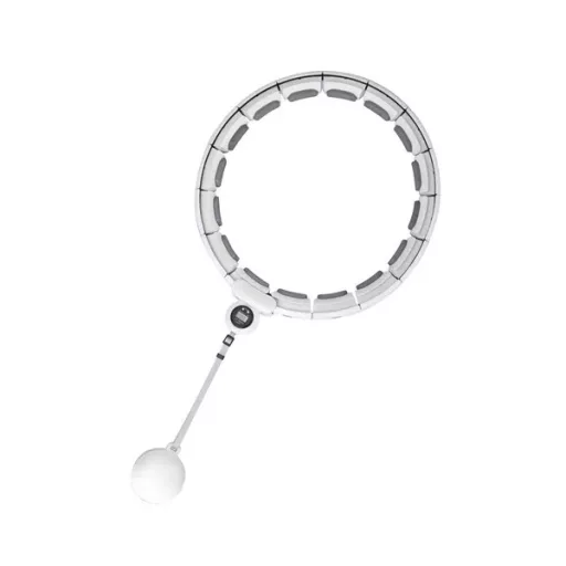 Súlyozott masszázs hula hoop kalóriaszámlálóval, állítható 75–109 cm