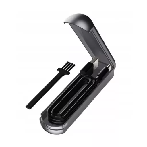 Vezeték nélküli ruhaborotva 3 fokozat, USB-C, 4 pótfej, 1200 mAh