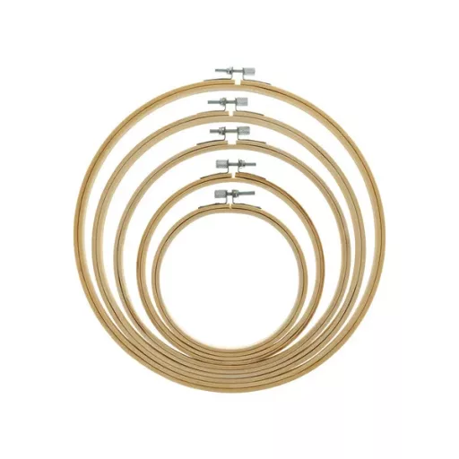 MAALEO 207 részes hímzőkészlet – 100 féle poliészter fonal, bambusz keretek