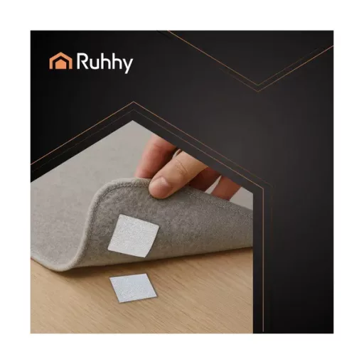 Öntapadós tépőzár szalag, 5 m x 5 cm, fehér, Ruhhy