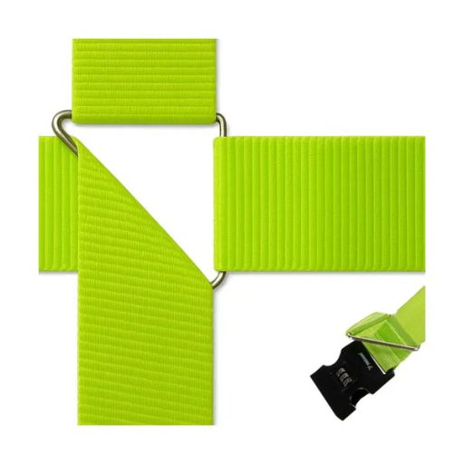 Állítható csomagrögzítő heveder bőröndhöz, műanyag csattal, 100–180 cm