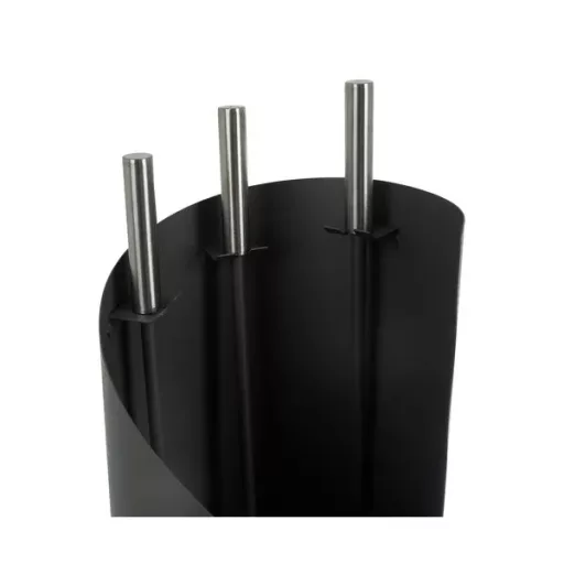 Kaminer 4 az 1-ben kandalló szerszámkészlet acél állvánnyal, 60 cm