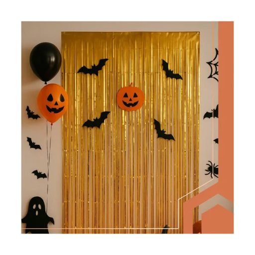 Öntapadós arany fóliafüggöny 100x200 cm RUHHY