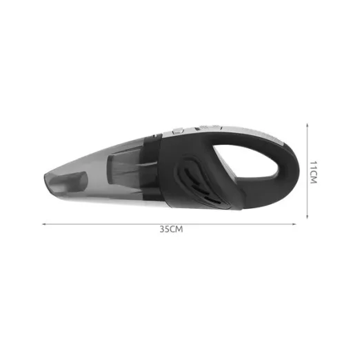 Vezeték nélküli autós kézi porszívó, 50 W, 2600 mAh USB-C, HEPA szűrő