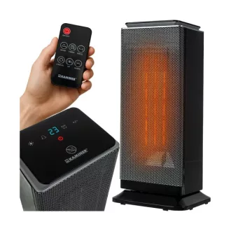   Kaminer Lumni 2.0 energiahatékony PTC kerámia hősugárzó 2000 W, távirányító, LED