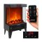 Kaminer Embego 2000 W elektromos kandalló hősugárzó, lánghatás, távirányító