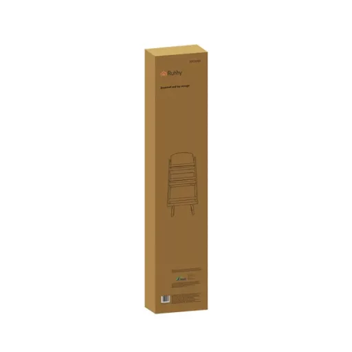 Gyerek játék- és könyvespolc 3 polccal, fehér MDF, 95×15×50 cm