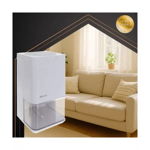 Ruhhy fehér mini párátlanító 1400 ml, LED fény, időzítő